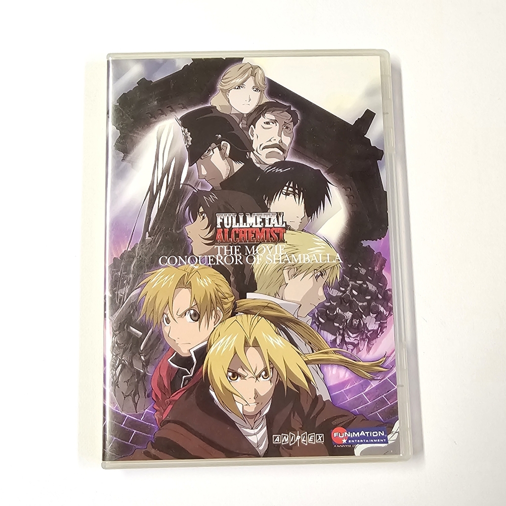 Fullmetal Alchemist: The Movie - Conqueror of Shamballa (DVD, 2009) w/ Inserts